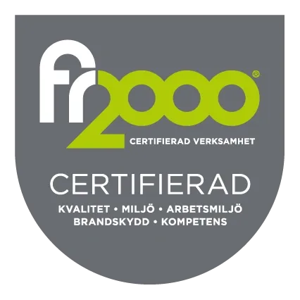 FR2000 Certifiering