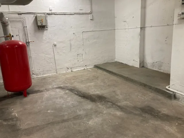 Värmecentral under ombyggnad