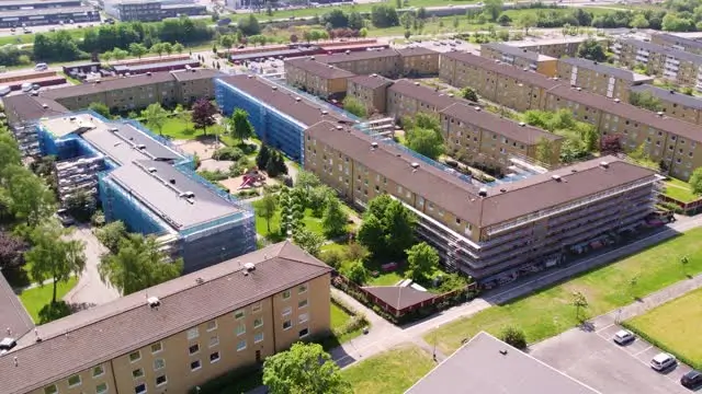 HSB BRF Korndahl, flerbostadsområde i Mölndal